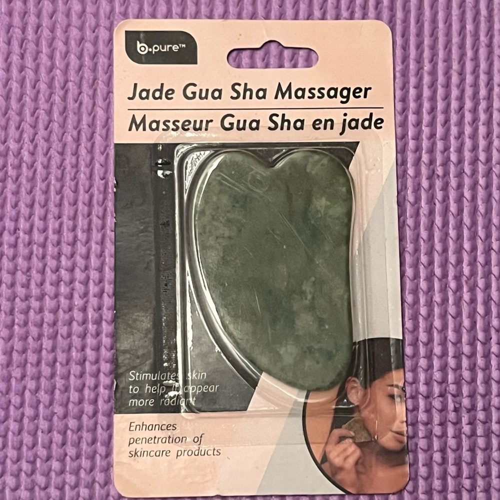 Green Jade Gua Sha Massager